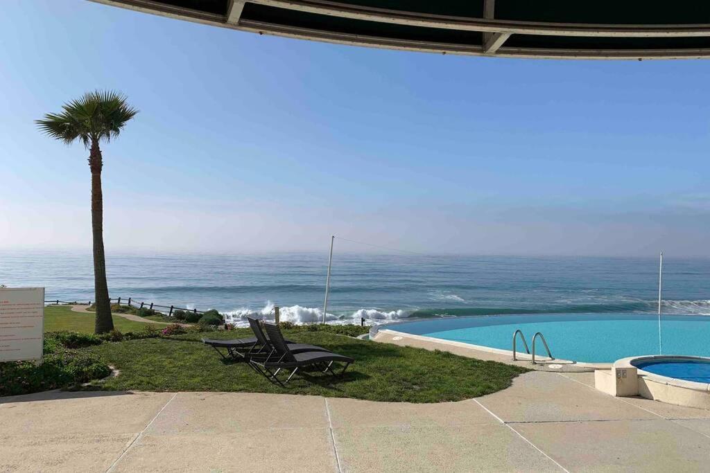 Beachfront Condo Close Puerto Nuevo, Papas, And Valle De Guadalupe Rosarito Eksteriør billede